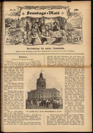 Ausgabe vom Sonntag, den 07. August 1904.
