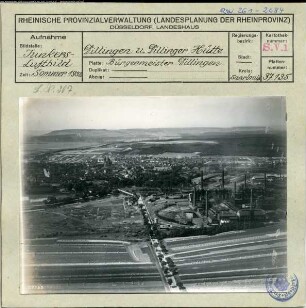 Dillingen, Dillinger Hütte, Industrieanlage