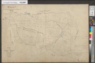 Westönnen (Werl), Zusammenlegung Westönnen, Bl. 4 Urkarte I Flur 9