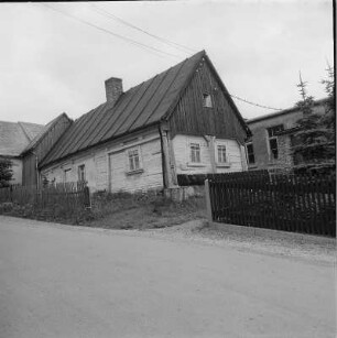 Wohnstallhaus : Werda-Kottengrün, Dorfstraße 4. Wohnstallhaus (um 1800). Straßenansicht