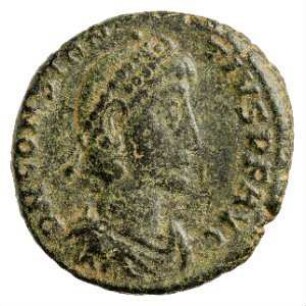 Münze, Aes 3, 351 - 354 n. Chr.