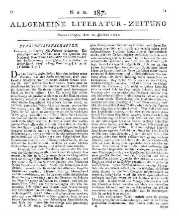 Dahl, H. v.: Die Weltgeschichte aus ihrem höchsten Gesichtspunkte betrachtet. Nebst einem Anhange, dessen unglückliche Lebensgeschichte enthaltend. Germanien [i.e. Leipzig] 1804