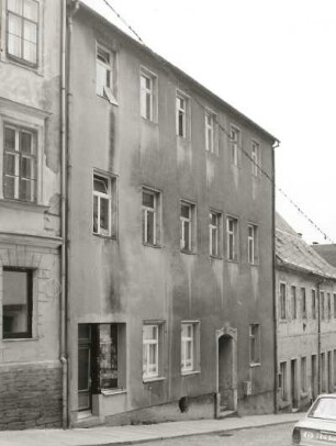 Annaberg-Buchholz. Wohn-und Geschäftshaus, Große Kirchgasse 10. Straßenansicht