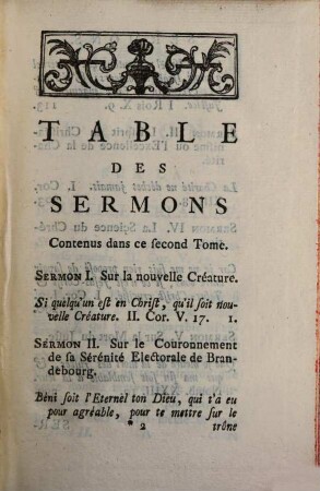 Sermons Et Panegyriques. 2