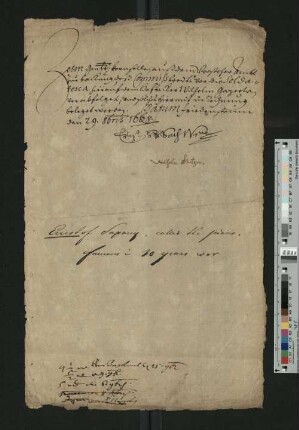 Brief an Wilhelm Gazert