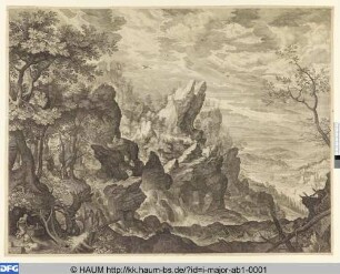 Landschaft mit dem Heiligen Hieronymus