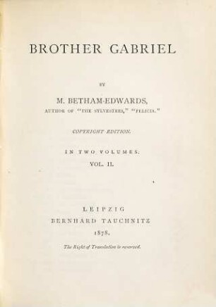 Brother Gabriel, 2