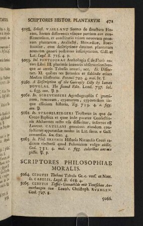 471-490, Scriptores Philosophiae Moralis - Scriptores Politici