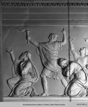 Stuckfries : Triumphzug der Judith