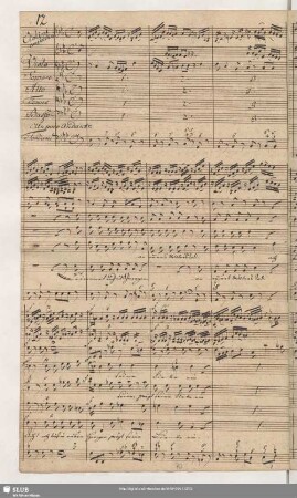 12. [Coro]: Erinnert euch mit Schmerzen an eures Mittlers Tod