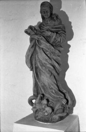 Schönberg: Kapellchen am Wasserhochbehälter, Wenzinger Madonna, Innen