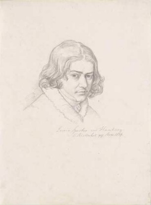 Bildnis Speckter, Erwin (1806-1835), Maler