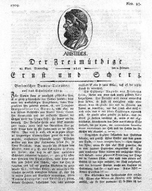 Nro. 23., Donnerstag den 2. Februar