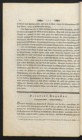 Octavius Augustus