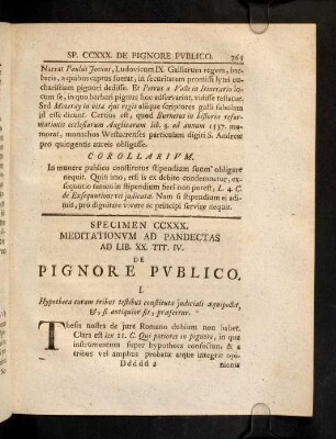 763-778, Ad Lib. XX. Tit. IV. Qui Potiores In Pignore ...