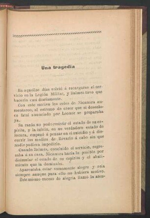 Una tragedia