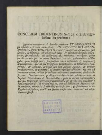 Consilium Tridentinum