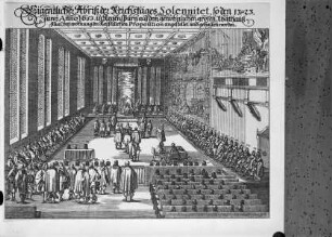 Reichstag zu Regensburg im großen Rathaussaal