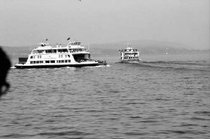 Meersburg: Fährschiff; Meersburg-Staad