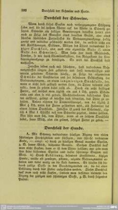 Durchfall der Schweine