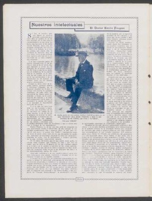 Nuestros intelectuales : El doctor Emilio Frugoni