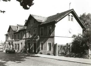 Dresden-Neustadt, Buchenstraße 24. Wohnhaus (Haus der Johann-Meyer-Stiftung; 1873/1876). Straßenansicht