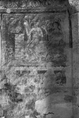 Gott ermahnt Adam und Eva, Vertreibung aus dem Paradies