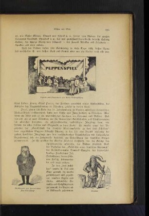 Titel-Vignette zum Zauberdrama "Das Eulenschloss"