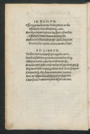 In Zoilum.