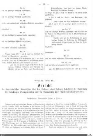 Beilagen zu Protokoll, 12. Sitzung