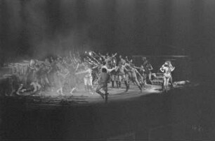 Szenenbilder aus "Spartacus", Ballett von Aram Chatchaturjan. Deutsche Staatsoper Berlin, Erstaufführung 05.05.1973