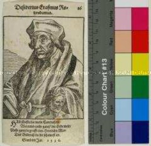 Porträt des Humanisten Erasmus von Rotterdam