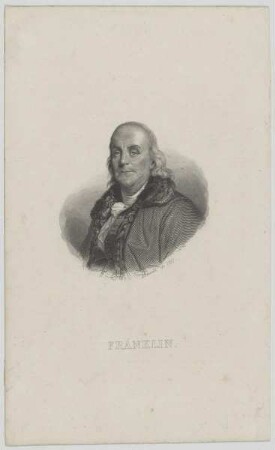 Bildnis des Benjamin Franklin