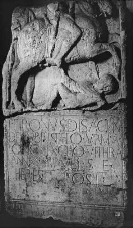 Grabstein des Reiters Petronius Disacentus