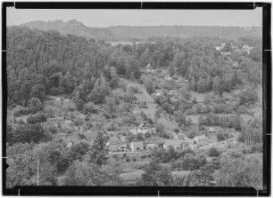 Königstein. Ortsteil Strand von der Ebenheit aus