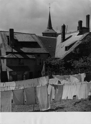 Bautzen. Blick in eine alte Gasse