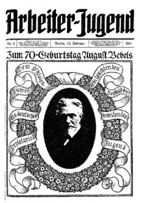 Zum 70. Geburtstag August Bebels