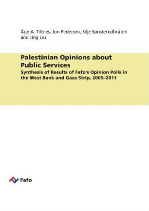 Palestinian opinions about public services