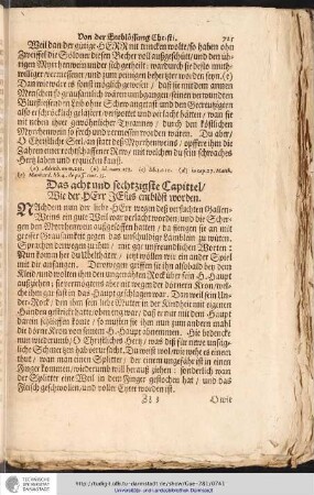 Das acht und sechtzigste Capittel