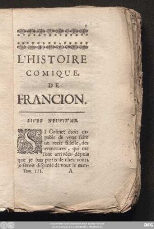 Livre Neuvième.