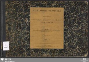 5, Atlas: Mechanische Webstühle : Anleitung zur Kenntniss, Wahl, Aufstellung und Behandlung dieser Maschinen; Handbuch für Webschüler, Werkführer, Ingenieure, Webfabrikanten und technische Lehranstalten