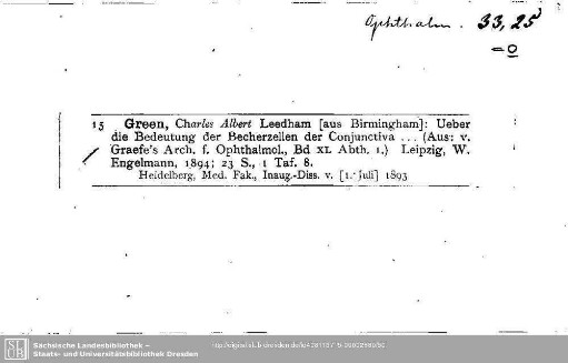 Ophthalmologia 0033,25
