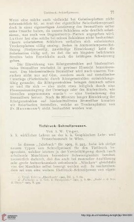 18: Tiefdruck-Schnellpressen
