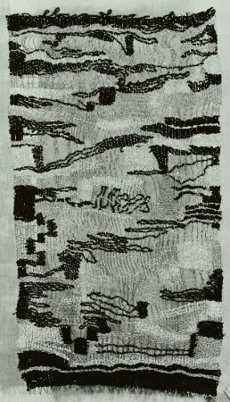 Wandbehang "Schwarz-Gold"