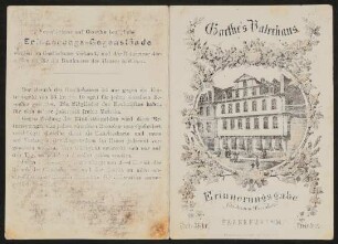 Erste Eintrittskarte ins Goethehaus 1864