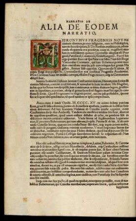 Alia De Eodem Narratio.