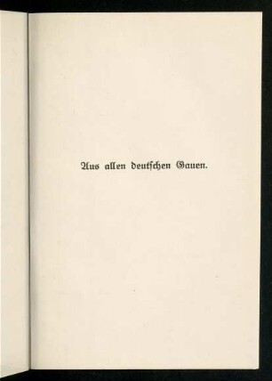 9-24, Aus allen deutschen Gauen