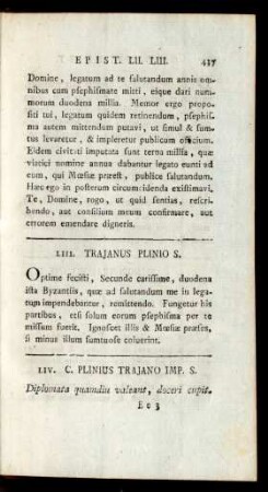 LIII. Trajanus Plinio S.