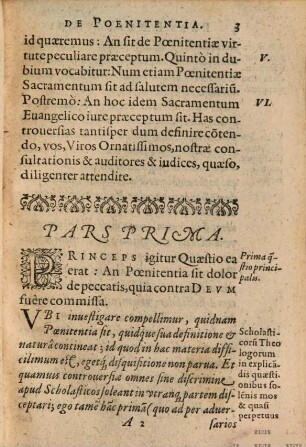 Melchioris Cani, Episcopi Canariensis, ... Relectio De Poenitentiae Sacramento : In sex partes distributa
