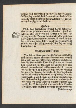 Abermals von Mittlen.